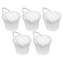 Unimed Defender ES Plastic, 5-Liter Capacity Bucket, White, 5/Box (JPWP515T38)~#|#~sp101294960_sc7