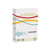 Diversity Products Solutions by Staples 8.5" x 11" Multipurpose Paper, 20 Lbs., 92 Brightness, 750/Ream, 6 Reams/Carton