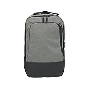 Club Rochelier Smart Laptop Backpack, Heathered, Gray/Black (CRBP125-35)