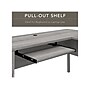 Bush Furniture Somerset 72"W L Shaped Desk with Storage, Platinum Gray (WC81210K)~#|#~sp101295356_sc7