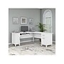 Bush Furniture Somerset 72"W L Shaped Desk with Storage, White (WC81910K)~#|#~sp101295391_sc7