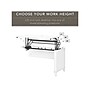 Bush Furniture Somerset 72"W 3 Position Sit to Stand L Shaped Desk with Hutch and File Cabinet, White (SET016WH)~#|#~sp101295410_sc7