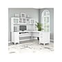 Bush Furniture Somerset 72"W L Shaped Desk with Hutch, White (SET001WH)~#|#~sp101295417_sc7