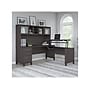Bush Furniture Somerset 72"W 3 Position Sit to Stand L Shaped Desk with Hutch, Storm Gray (SET015SG)~#|#~sp101295425_sc7