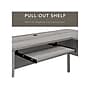 Bush Furniture Somerset 72"W L Shaped Desk with Hutch, Platinum Gray (SET001PG)~#|#~sp101295637_sc7