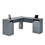 Techni Mobili 60" MDF L-Shaped Desk, Gray (RTA-8412L-GRY)~#|#~sp101399758_sc7