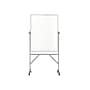 Ghent Steel Mobile Dry-Erase Whiteboard, Aluminum Frame, 4' x 3' (ARMM43)~#|#~sp101401076_sc7