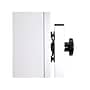 Ghent Steel Mobile Dry-Erase Whiteboard, Aluminum Frame, 4' x 3' (ARMM43)~#|#~sp101401079_sc7