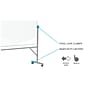 Ghent Porcelain Mobile Dry-Erase Whiteboard, Aluminum Frame, 4' x 3' (ARM1M143)~#|#~sp101401083_sc7