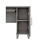 Bush Furniture Somerset 60"W L Shaped Desk with Storage, Platinum Gray (WC81230K)~#|#~sp101401305_sc7