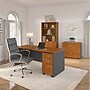 Bush Business Furniture Westfield 72"W Office Desk, Natural Cherry/Graphite Gray (WC72436)~#|#~sp101401545_sc7