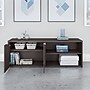 Bush Business Furniture Jamestown 21" Low Storage Cabinet with 4 Shelves, Storm Gray (JTS160SG)~#|#~sp101402873_sc7