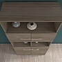 Bush Business Furniture Office 500 70"H 5-Shelf Bookcase with Doors, Modern Hickory (OFB136MH)~#|#~sp101402985_sc7