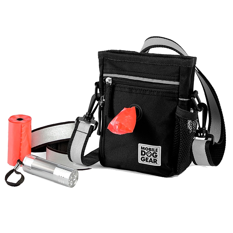 Mobile Dog Gear Day/Night Walking Bag, Black (MDG05) image 1