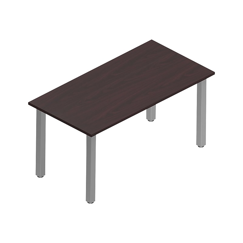 Offices To Go Superior 48" Workstation Desk, American Mahogany (TDOTG23BNDAML) image 1