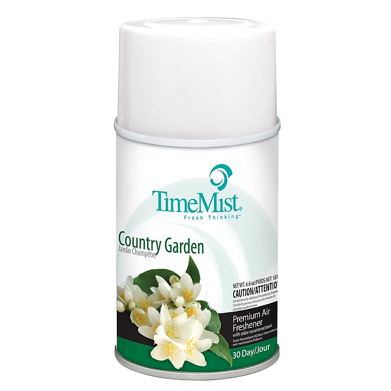 TimeMist Aerosol Refill Premium Metered Air Care, Country Garden Scent image 1