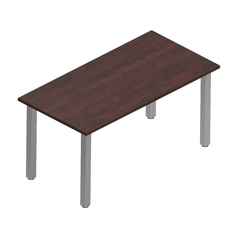 Offices To Go Superior 48" Workstation Desk, American Dark Cherry (TDOTG23BNDADC) image 1