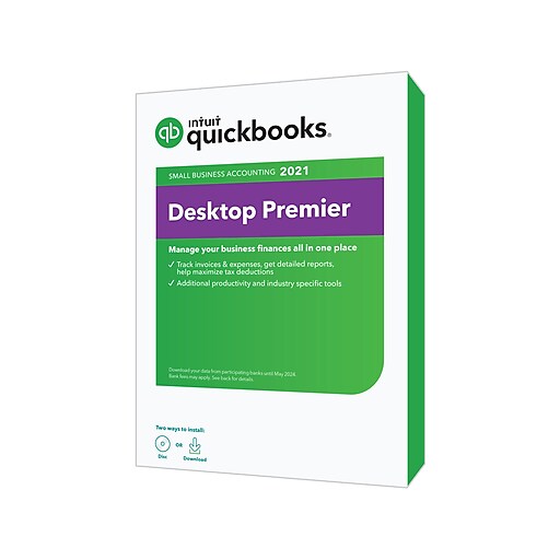 Intuit QuickBooks Desktop Premier 2021 for 5 Users