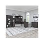 Bush Furniture Somerset 72"W L-Shaped Desk with Hutch, Lateral File Cabinet and Bookcase, Storm Gray (SET012SG)~#|#~sp101510060_sc7