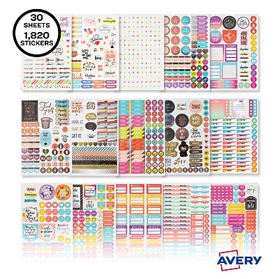 staples personalized stickers