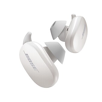 Bose QuietComfort Wireless Bluetooth Stereo Earbuds, Soapstone (831262-0020)