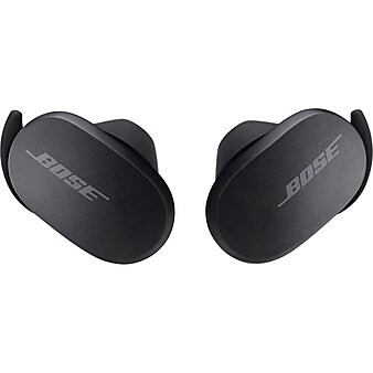 Bose QuietComfort Wireless Bluetooth Stereo Earbuds, Triple Black (831262-0010)