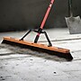 Libman Commercial 36" Smooth Surface Heavy-Duty Push Broom, Black Bristles, 3/Carton (850)~#|#~sp101916128_sc7