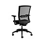 Allsteel Quip Ergonomic Mesh Back Swivel Task Chair, Black/Carbon (STNOBLK)~#|#~sp101992941_sc7