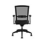 Allsteel Quip Ergonomic Mesh Back Swivel Task Chair, Black/Carbon (STNOBLK)~#|#~sp101992942_sc7