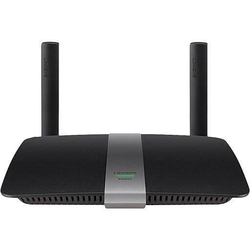 Linksys AC867 Dual Band Gaming Router, Black/Silver (EA6350) | Staples