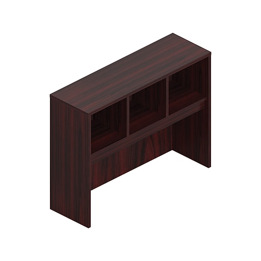 Offices to go Superior Laminate 48 "W Desktop Hutch, American Mahogany
