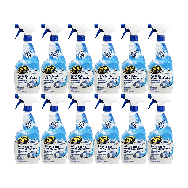 Zep Air & Fabric Blue Sky Odor Eliminator Spray, 32 Oz., 12/Carton (ZUAIR32X) image 1