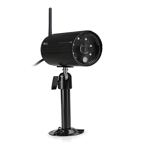 ALC Wireless Outdoor Surveillance Camera, Black (AWSC37) at Staples