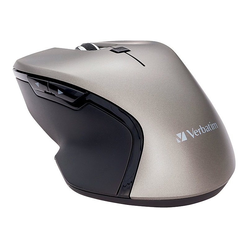 Verbatim USB-C Wireless Blue LED 70245 Mouse, Graphite image 1