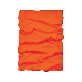 Chill-Its Cooling High Visibility Neck Gaiter, Hi-Vis Orange, One Size (42109)