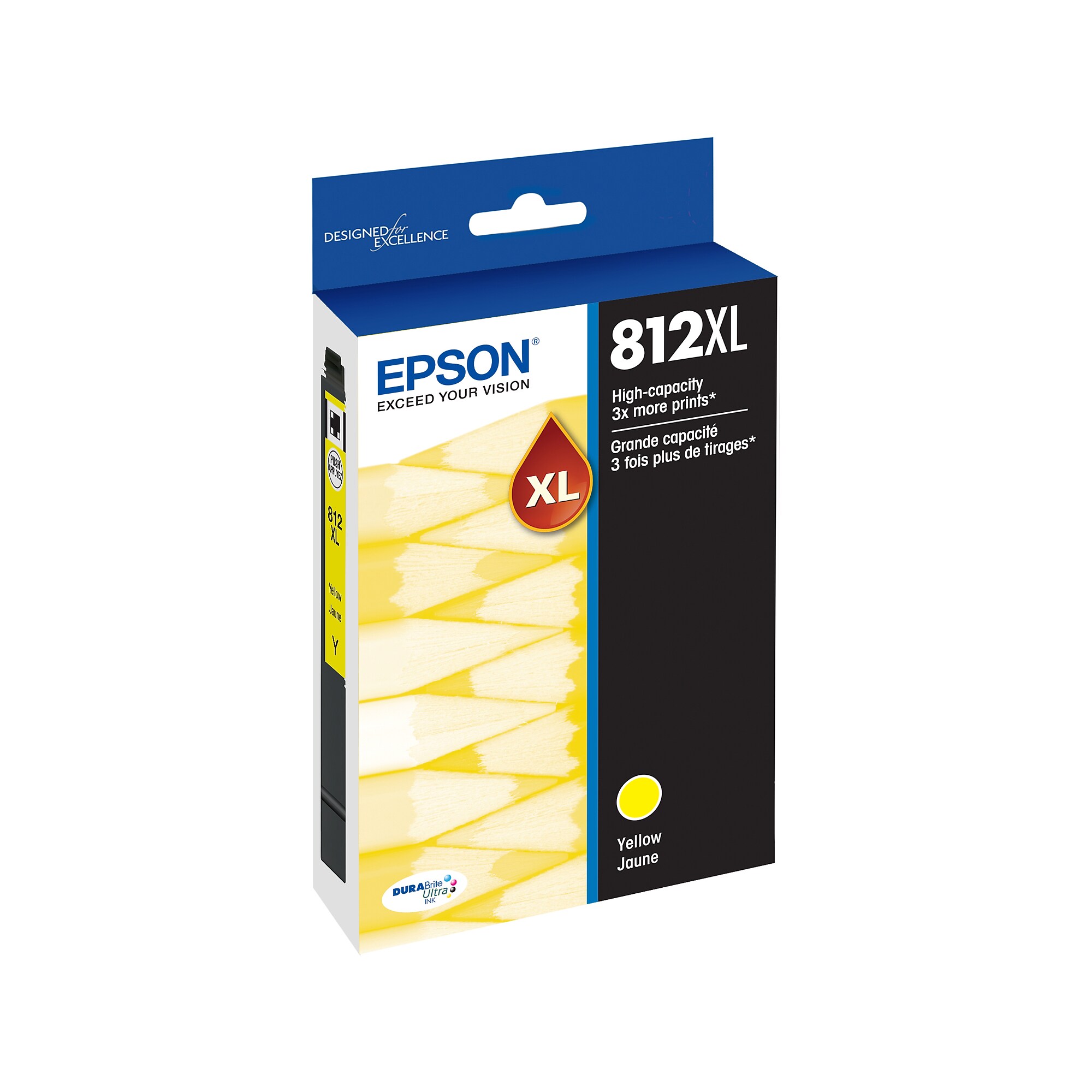 Epson T812XL Yellow High Yield Ink Cartridge (T812XL420-S) Sansujyuku sansujyuku.com