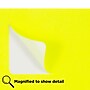 JAM Paper Laser/Inkjet Shipping Labels, 2" x 4", Neon Yellow, 10 Labels/Sheet, 12 Sheets/Pack (3543282)~#|#~sp102299566_sc7