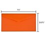 JAM Paper Monarch Colored Envelopes, 3.875 x 7.5, Orange Recycled, 25/Pack (34097575)~#|#~sp102299629_sc7