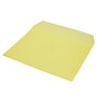 JAM Paper 9 x 12 Booklet Translucent Vellum Envelopes, Primary Yellow, 25/Pack (1592184)~#|#~sp102299639_sc7