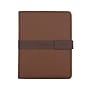 ROOTS Slim Snap Portfolio Case with Magnetic Closure, Brandy Combo (RQ10PF-16T)~#|#~sp102303629_sc7
