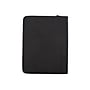 ROOTS Executive Padfolio with Zipper Closure, Black (RQ9PF-25)~#|#~sp102303636_sc7