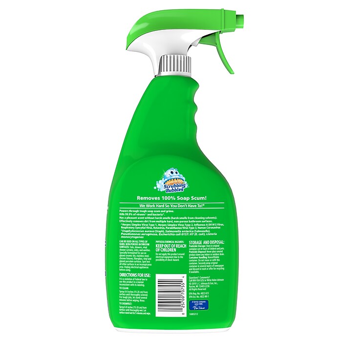 Scrubbing Bubbles Bathroom Grime Fighter Cleaner, Citrus, 32 oz