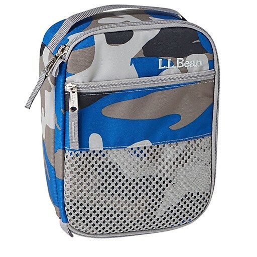 L.L.Bean Print Lunch Box, Ocean Blue Camo, 169 Oz. (1000005080) at Staples