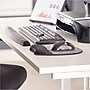 Fellowes Memory Foam Mouse Pad/Wrist Rest Combo, Black/Silver Streak (9175801)~#|#~sp102487997_sc7