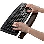 Fellowes Crystal Gel Wrist Rest, Non-Skid Backing, Black (9112201)~#|#~sp102488054_sc7