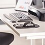 Fellowes Crystal Gel Wrist Rest, Non-Skid Backing, Black (9112201)~#|#~sp102488055_sc7