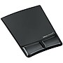 Fellowes Wrist Support Gel Non-Skid Mouse Pad/Wrist Rest Combo, Black (9182301)~#|#~sp102488074_sc7