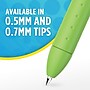 Paper Mate InkJoy Retractable Gel Pen, Fine Point, Blue Ink, Dozen (1951722)~#|#~sp102582215_sc7