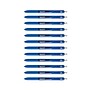 Paper Mate InkJoy Retractable Gel Pen, Fine Point, Blue Ink, Dozen (1951722)~#|#~sp102582325_sc7
