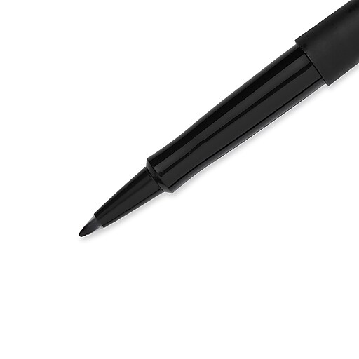 Paper Mate Flair Felt Tip Pen, Black Ink, Medium Point, 8430152
